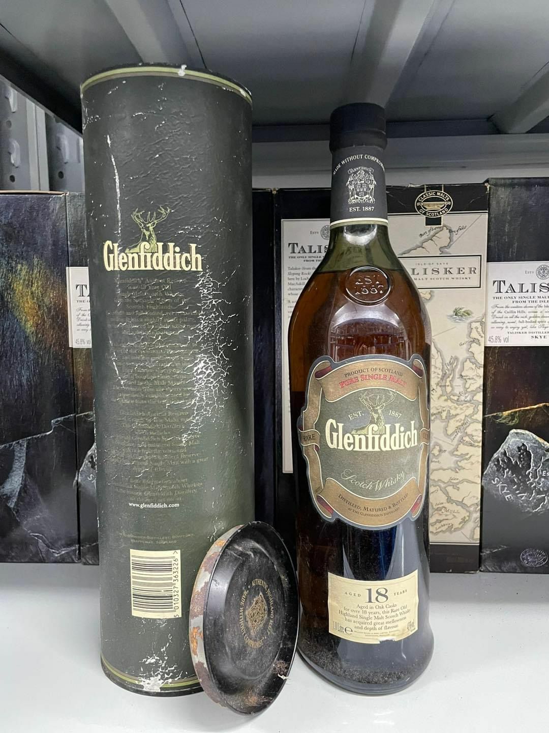 Glenfiddich 18 Years (2000s) Pure Single Malt Scotch Wh