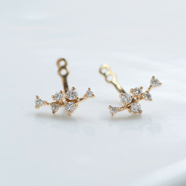 18K Breezy Diamond Earring jacket