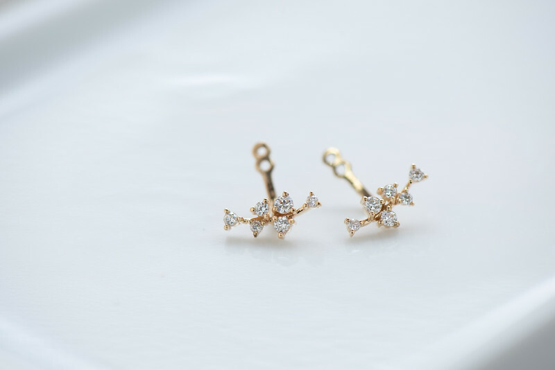 18K Breezy Diamond Earring jacket