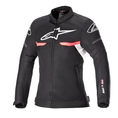 ALPINESTARS STELLA T-SP S SUPERAIR JACKET ASIA BLACK/WHITE/PINK 女版 亞洲版 黑白粉 夏季防摔衣