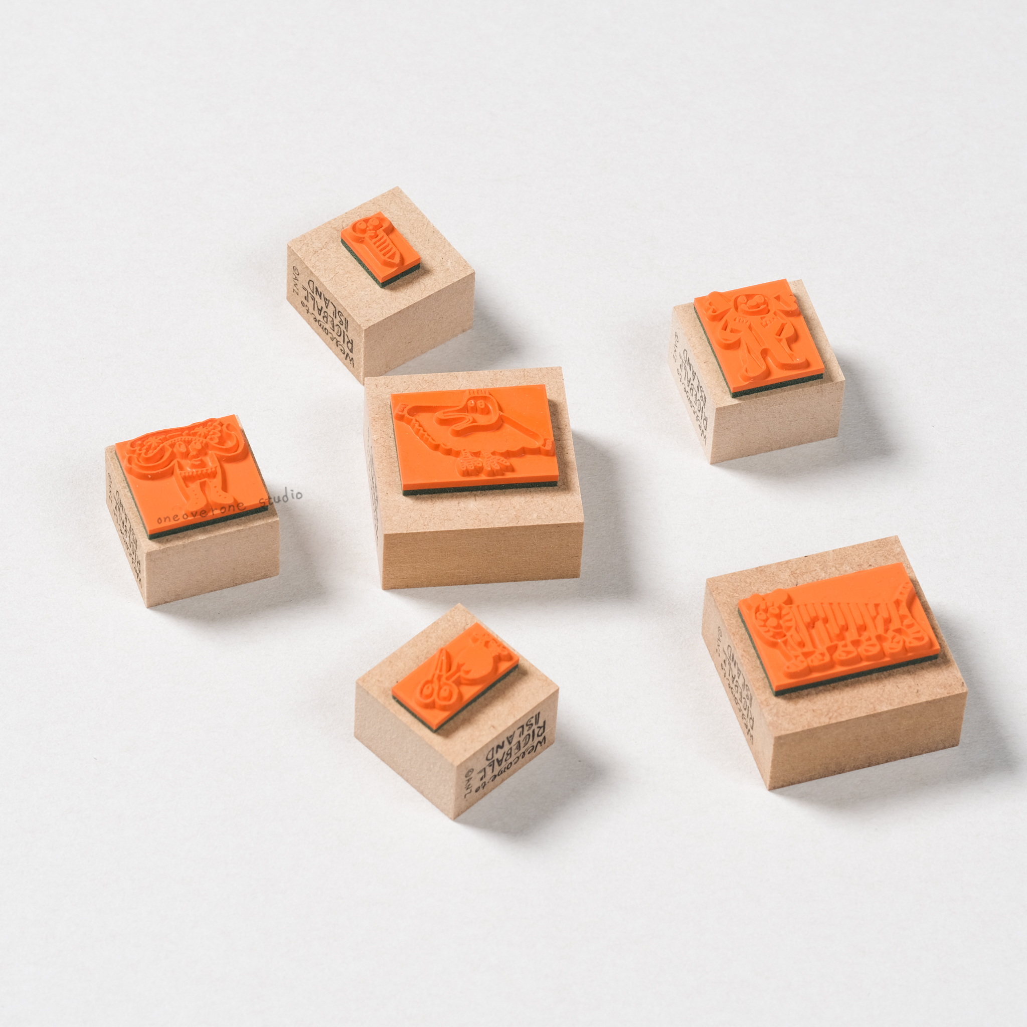 插畫家ANZ橡皮木頭章/SANBY x ANZ/日本