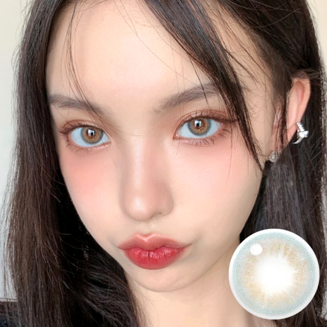 [年拋] I-DOL Desire 年拋彩妝隱形眼鏡｜每盒1片 (OCEAN BLUE 珊瑚藍)