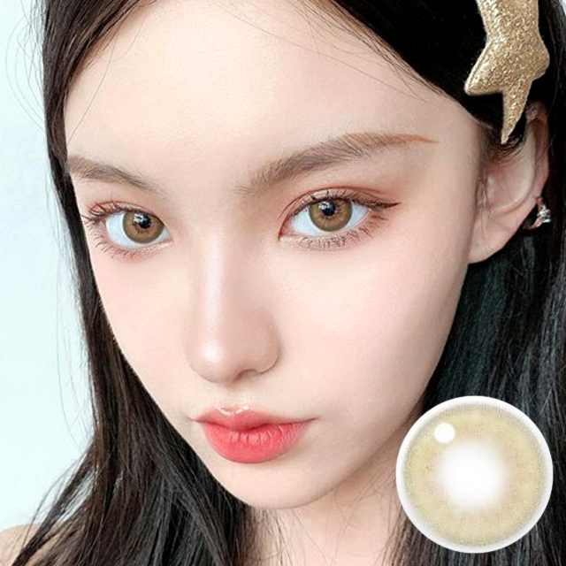 [年拋] I-DOL Desire 年拋彩妝隱形眼鏡｜每盒1片 (LIME GREEN 石灰綠)