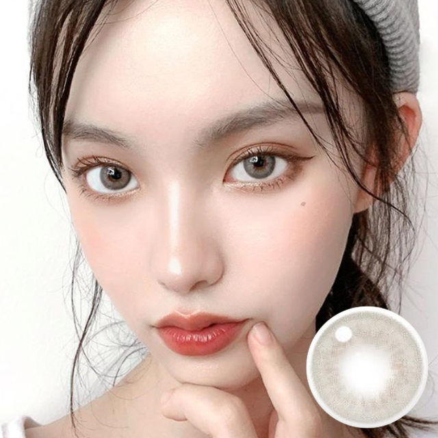 [年拋] I-DOL Desire 年拋彩妝隱形眼鏡｜每盒1片 (EURO GRAY)