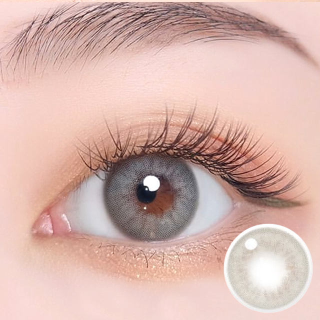 [年拋] I-DOL Desire 年拋彩妝隱形眼鏡｜每盒1片 (EURO GRAY)