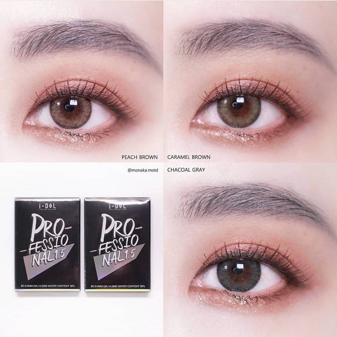 [年拋] I-DOL PRO1.5 年拋彩妝隱形眼鏡｜每盒1片