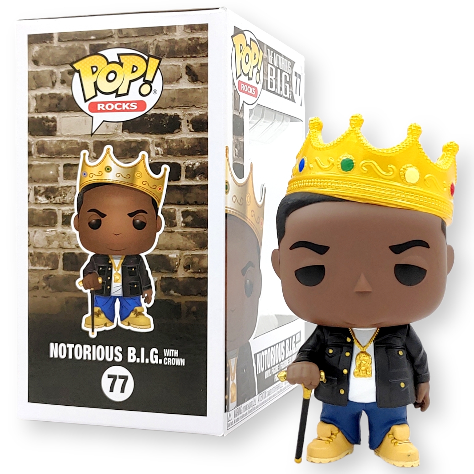 FUNKO POP Notorious B.I.G(皇冠)-No.77