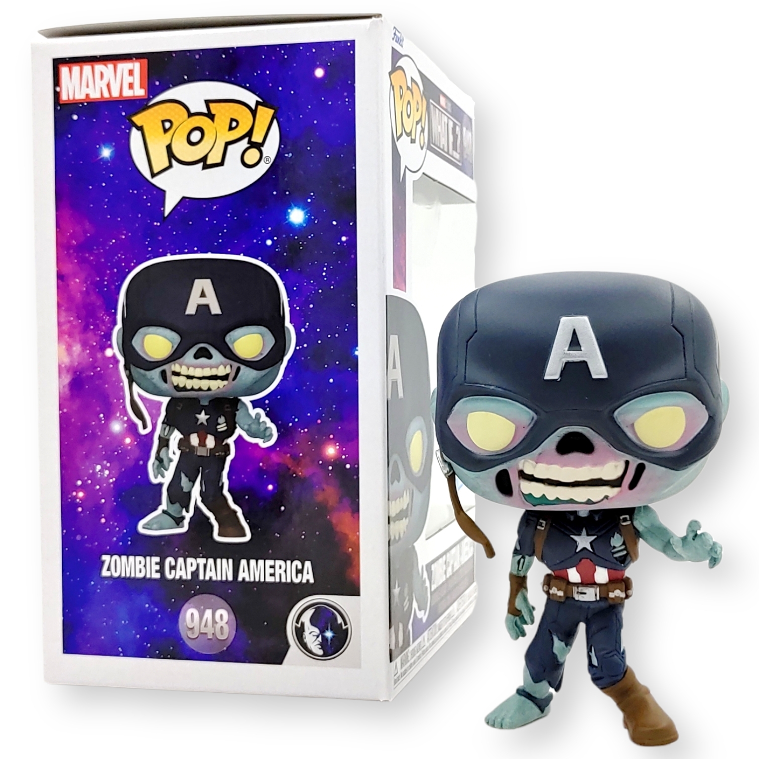 FUNKO POP<WHAT IF?>喪屍美國隊長-NO.948