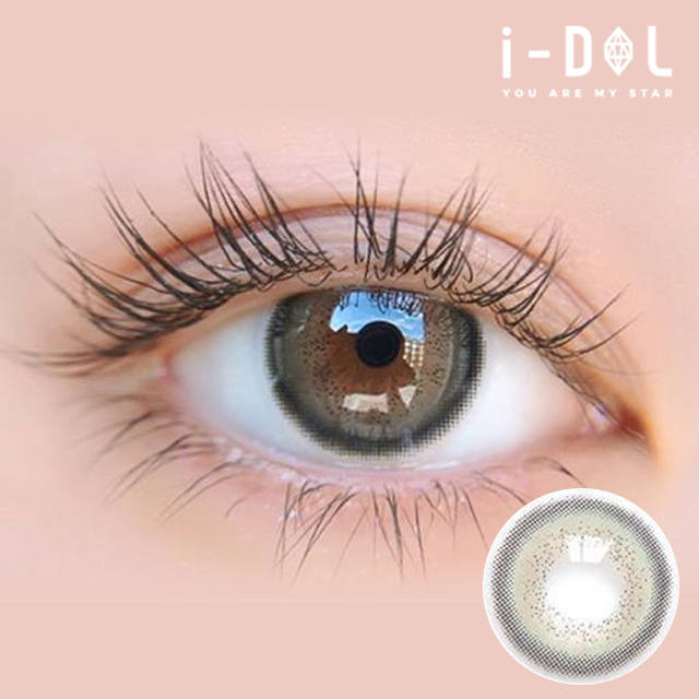 [年拋] I-DOL URIA MADE 年拋彩妝隱形眼鏡｜每盒1片 (MIST GREEN 青霧綠)
