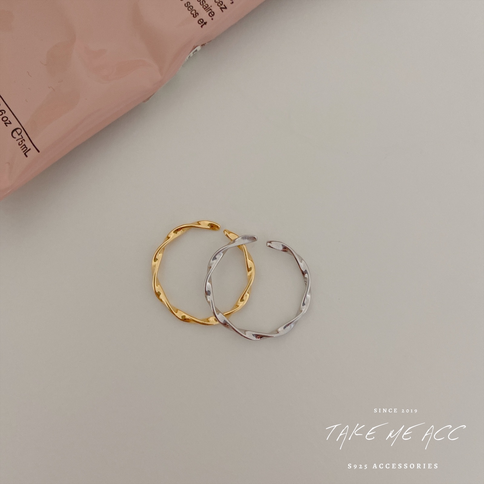 大旋轉門｜純銀戒指