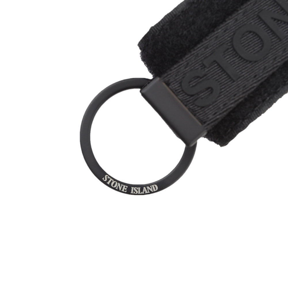 Stone Island 多功能 腰間掛鈎 鑰匙圈 黑色