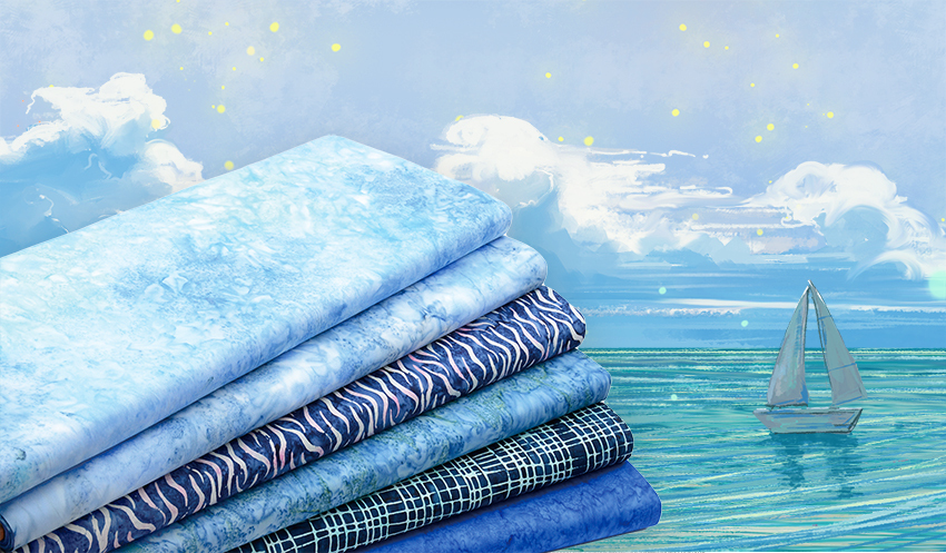 蠟染布(1尺) 夕陽餘暉系列