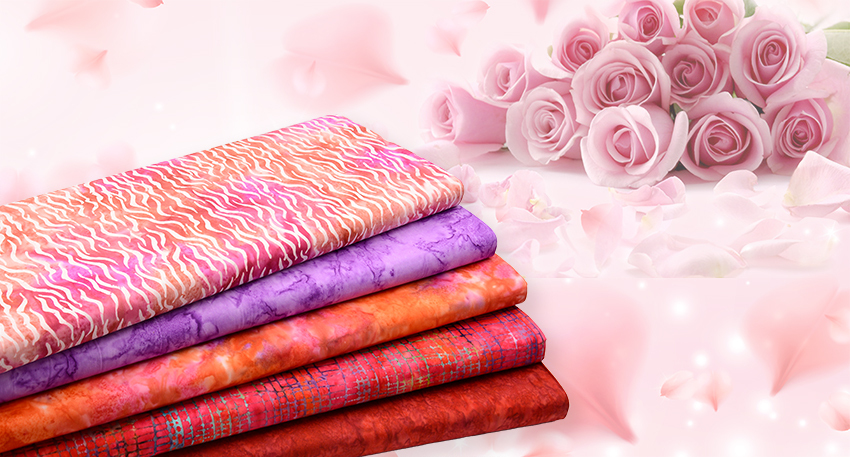 蠟染布(1尺) 植物花語系列