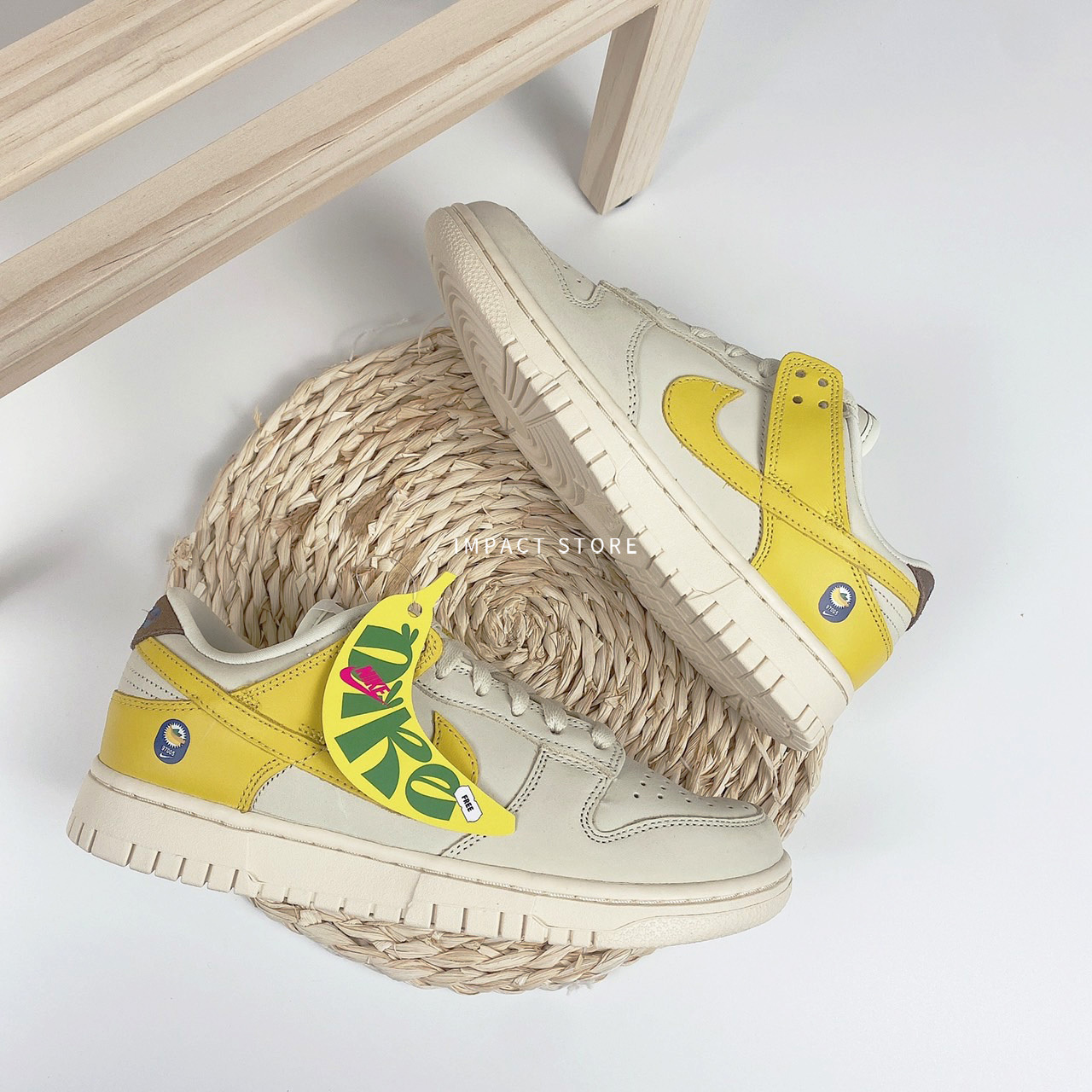 Nike Dunk Low banana 限量香蕉黃色休閒鞋DR5487-100