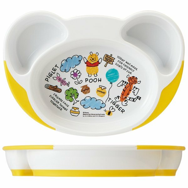 Skater離乳多隔餐盤-Winnie the pooh