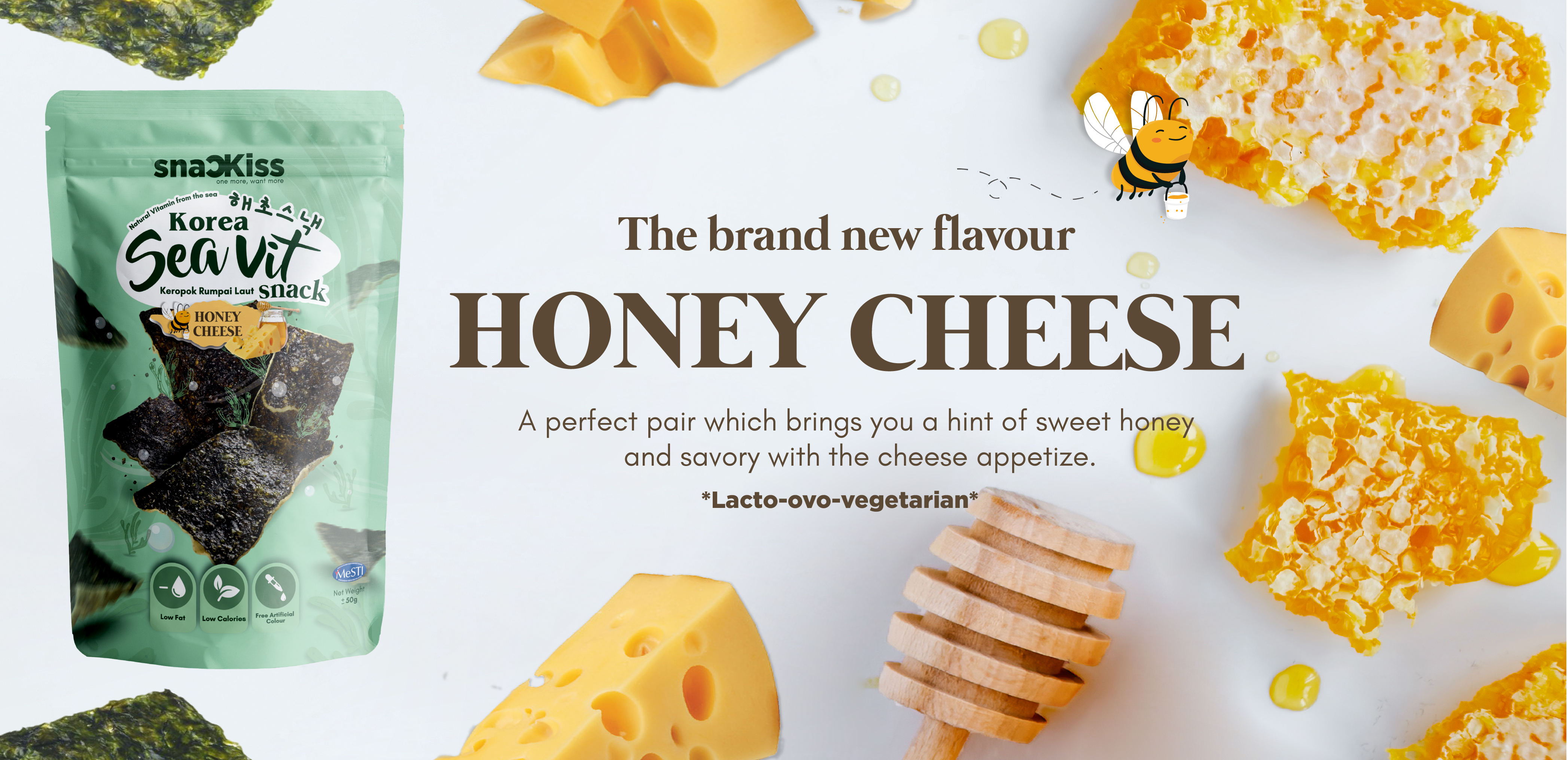 seavit honey cheese, snack manufacturer, snack manufacturer malaysia, food manufacturer malaysia. seaweed manufacturer