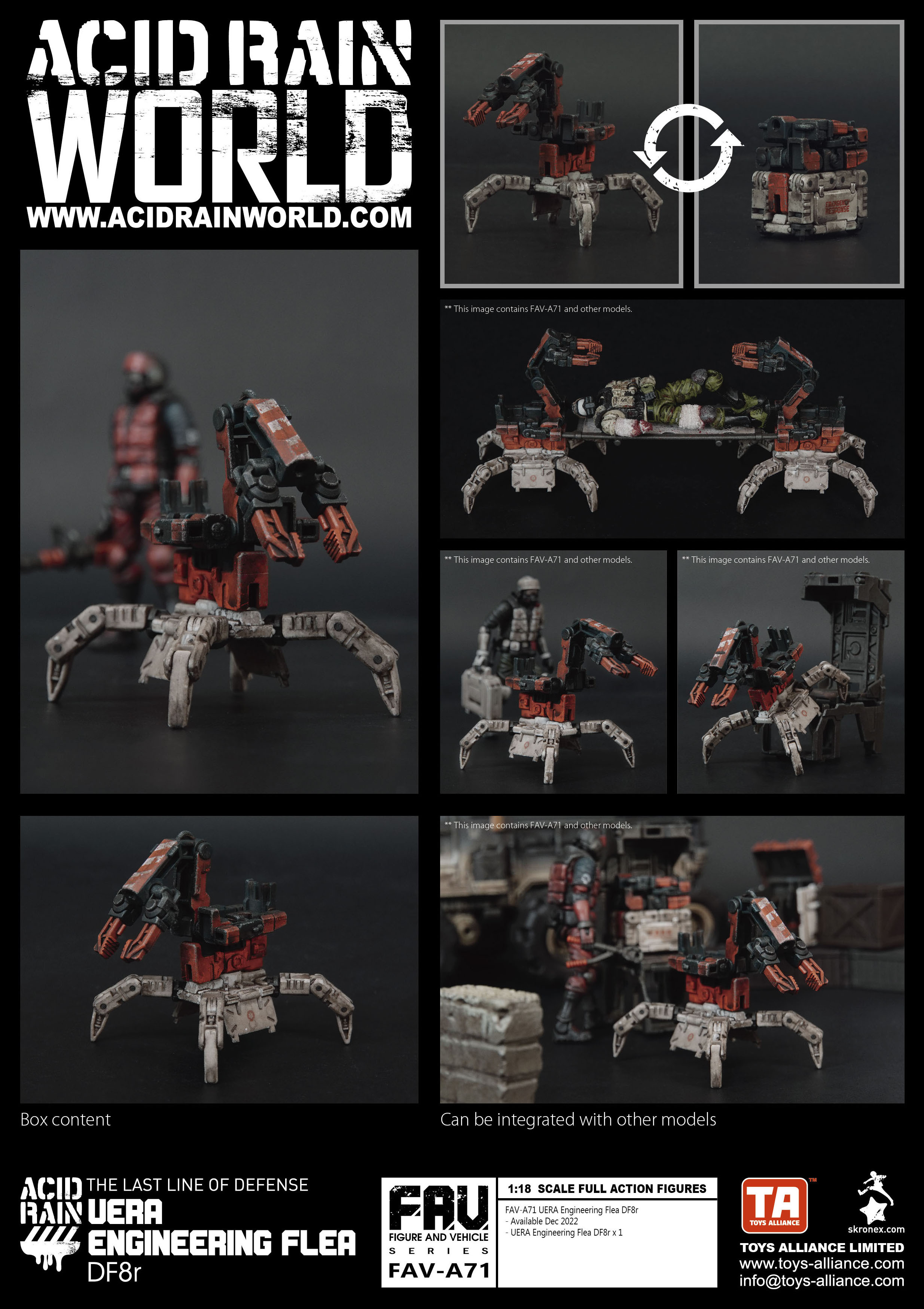 Toys Alliance Acid Rain FAV-A71 國援工程蚤 DF8r