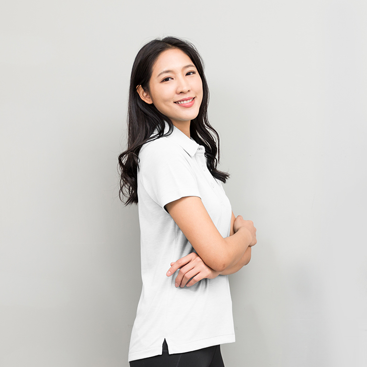 棉感機能奇異POLO-翻領-女款  換季買1送1!｜專注舒適同時不失專業感