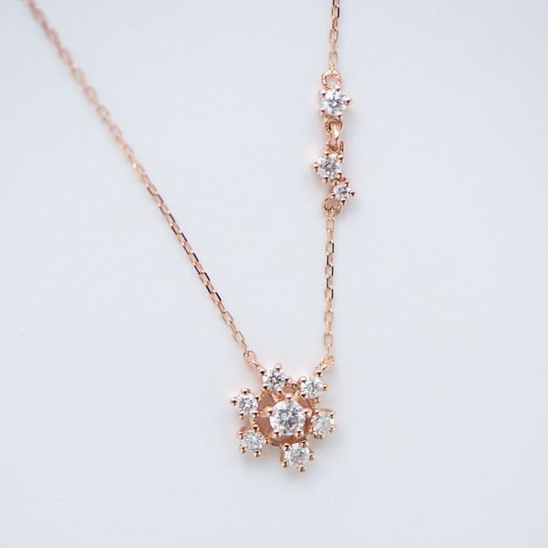 18K Palesa Diamond Necklace