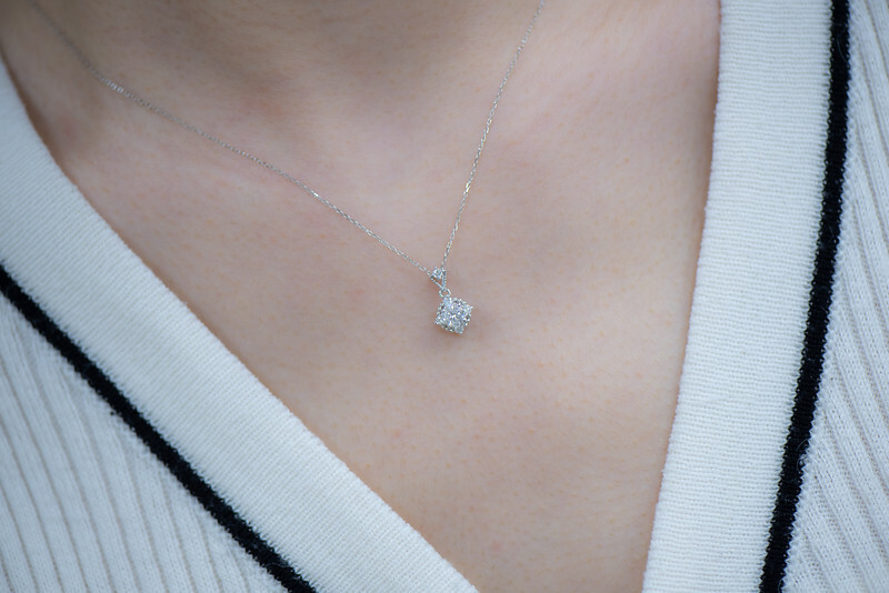 18K Vinzar Diamond Necklace