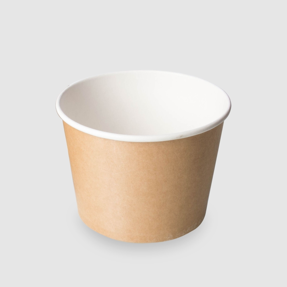 紙湯杯1000 牛皮色