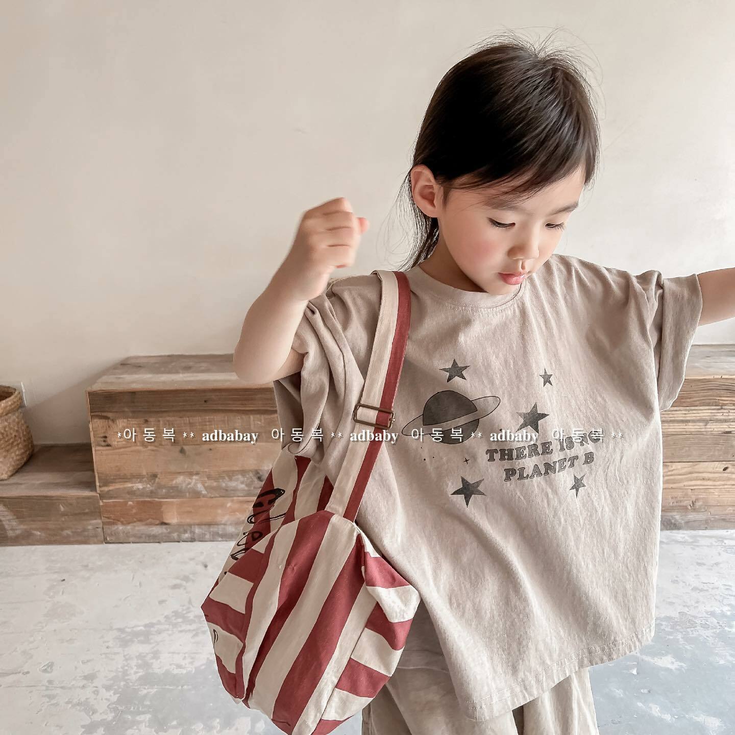 寬鬆感星球上衣