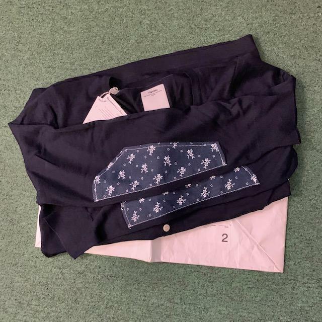 VISVIM SELMER PIZI CARDIGAN (WOOL) - NAVY SIZE 2 *SLIM FIT IN STOCK NOW (現貨發售中)