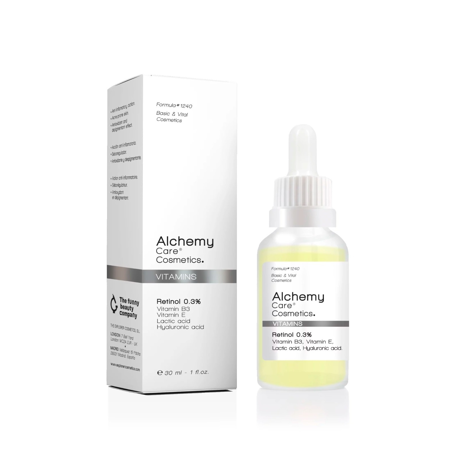 SERUM RETINOL 0.3% FORMULA 多種維他命抗衰老精華液30ml