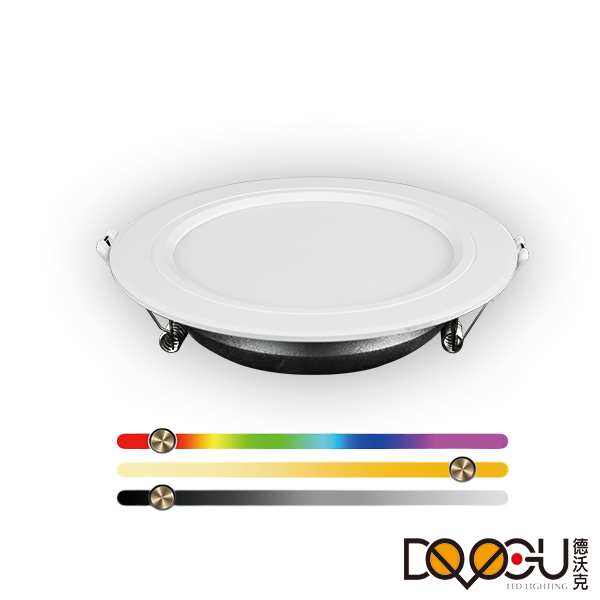 智能繽紛崁燈 12cm-9W DV061