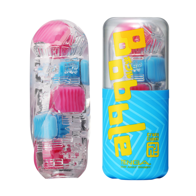Tenga Bobble 瘋狂立方 跳彈飛機杯