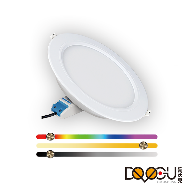 智能繽紛崁燈 15cm-12W DV066