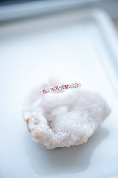 18K Argyle Pink 6PP Diamond Ring