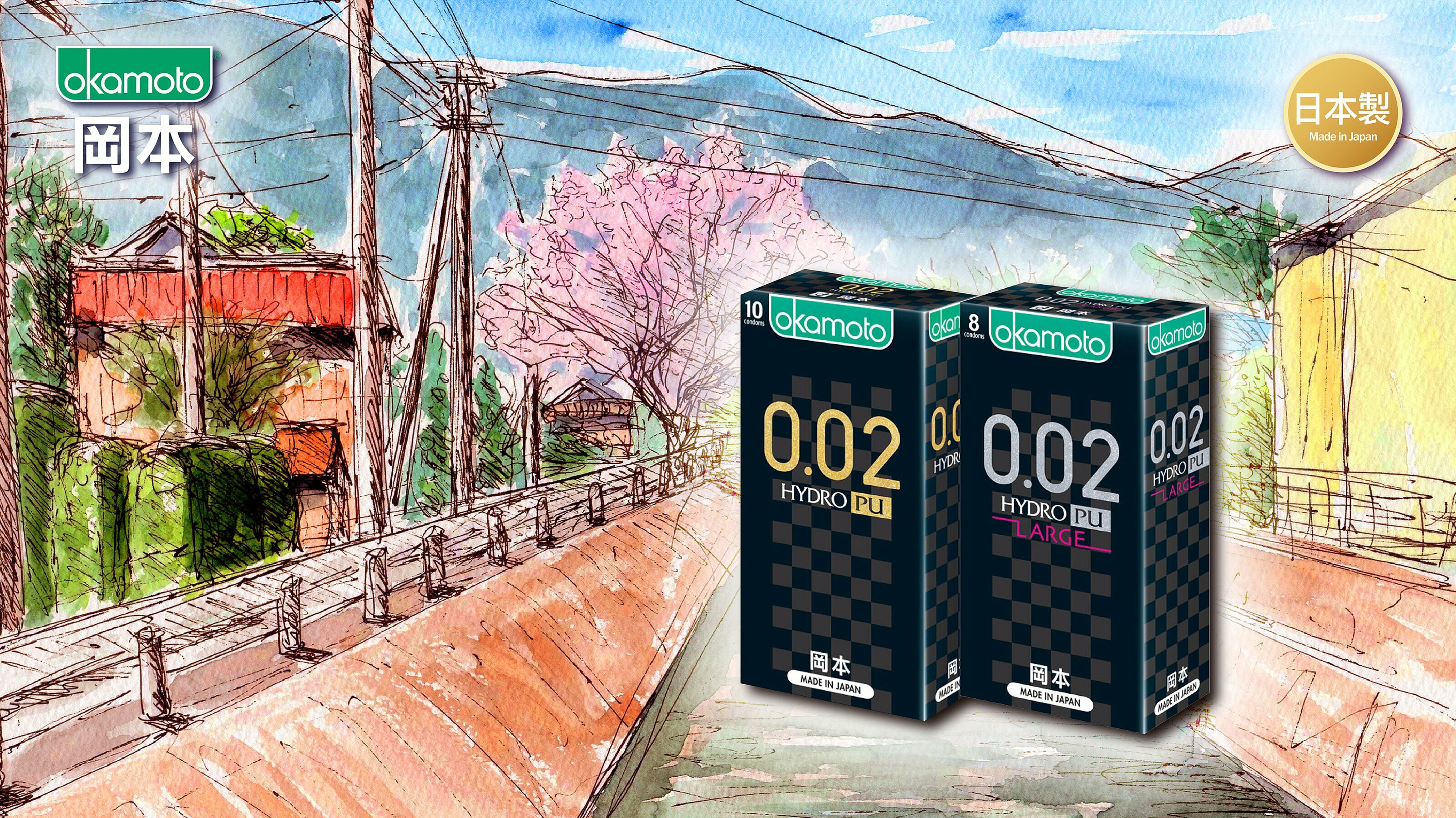 Okamoto 岡本 0.02安全套