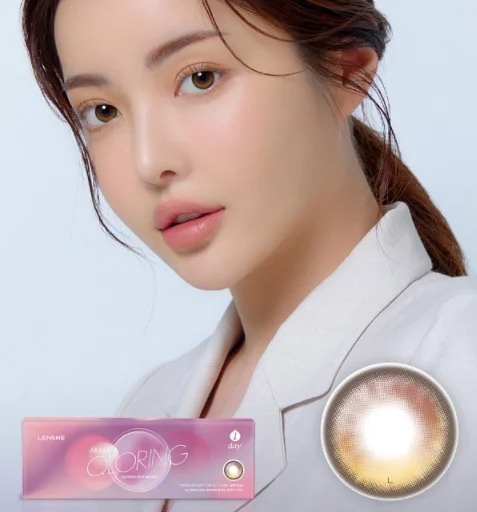 [日拋] Lensme Akma Qloring 1 Day Black/Brown/Gray  每日拋棄彩妝隱形眼鏡｜每盒30片