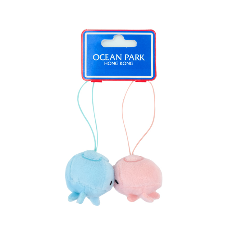 Kissing Sea Jellies Plush Strap