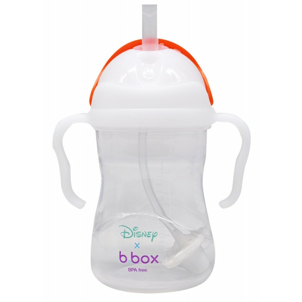 b.box 迪士尼防漏吸管學飲杯 雪寶