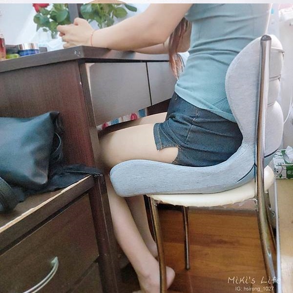 Miki 推薦NQ彈力美臀坐墊，一坐就不想起來