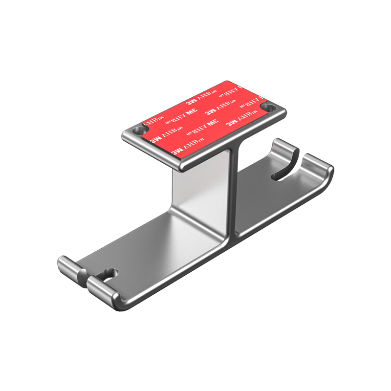 桌下型耳機掛架 銀