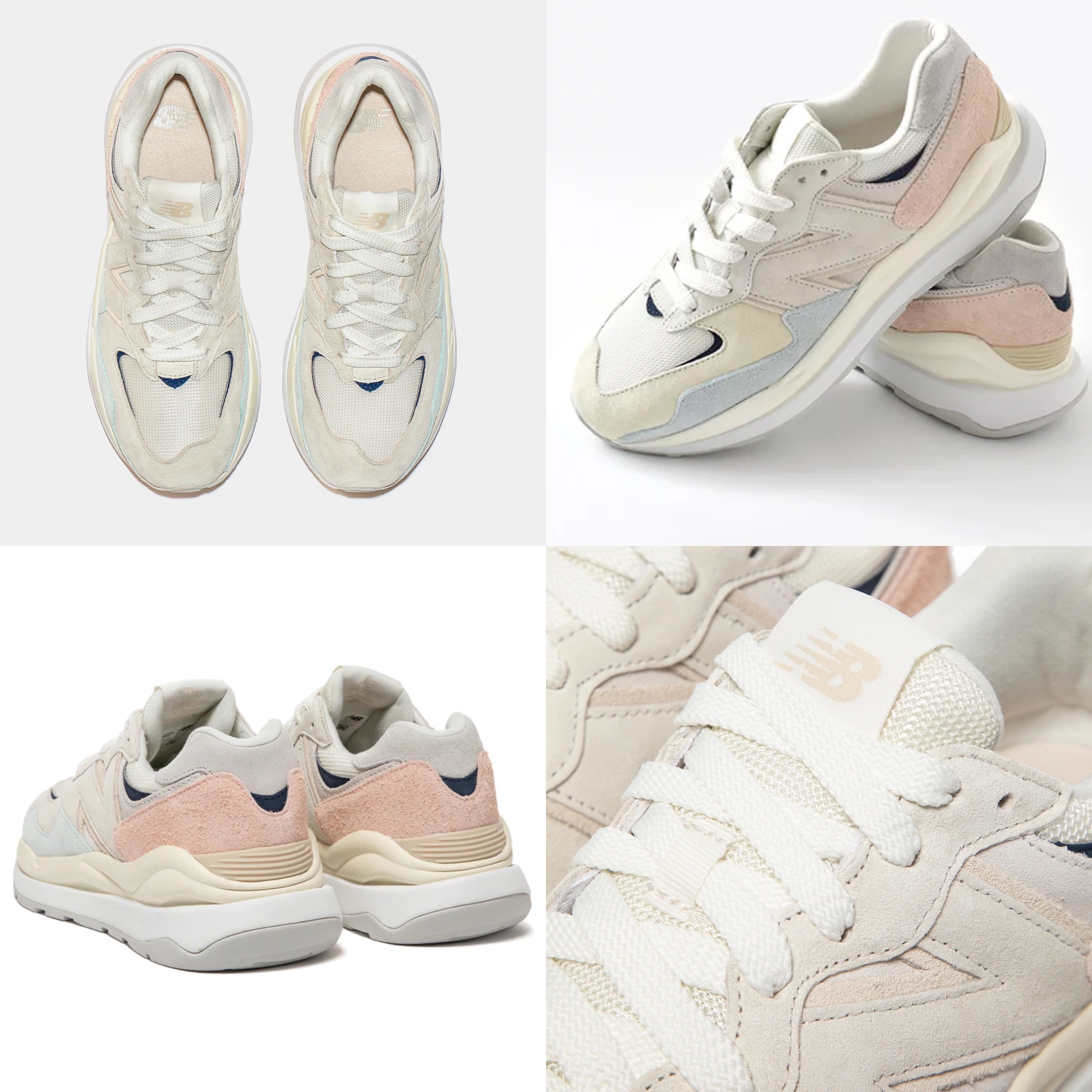 New Balance 557/40 Sea Salt Vintage Rose m5740rsa