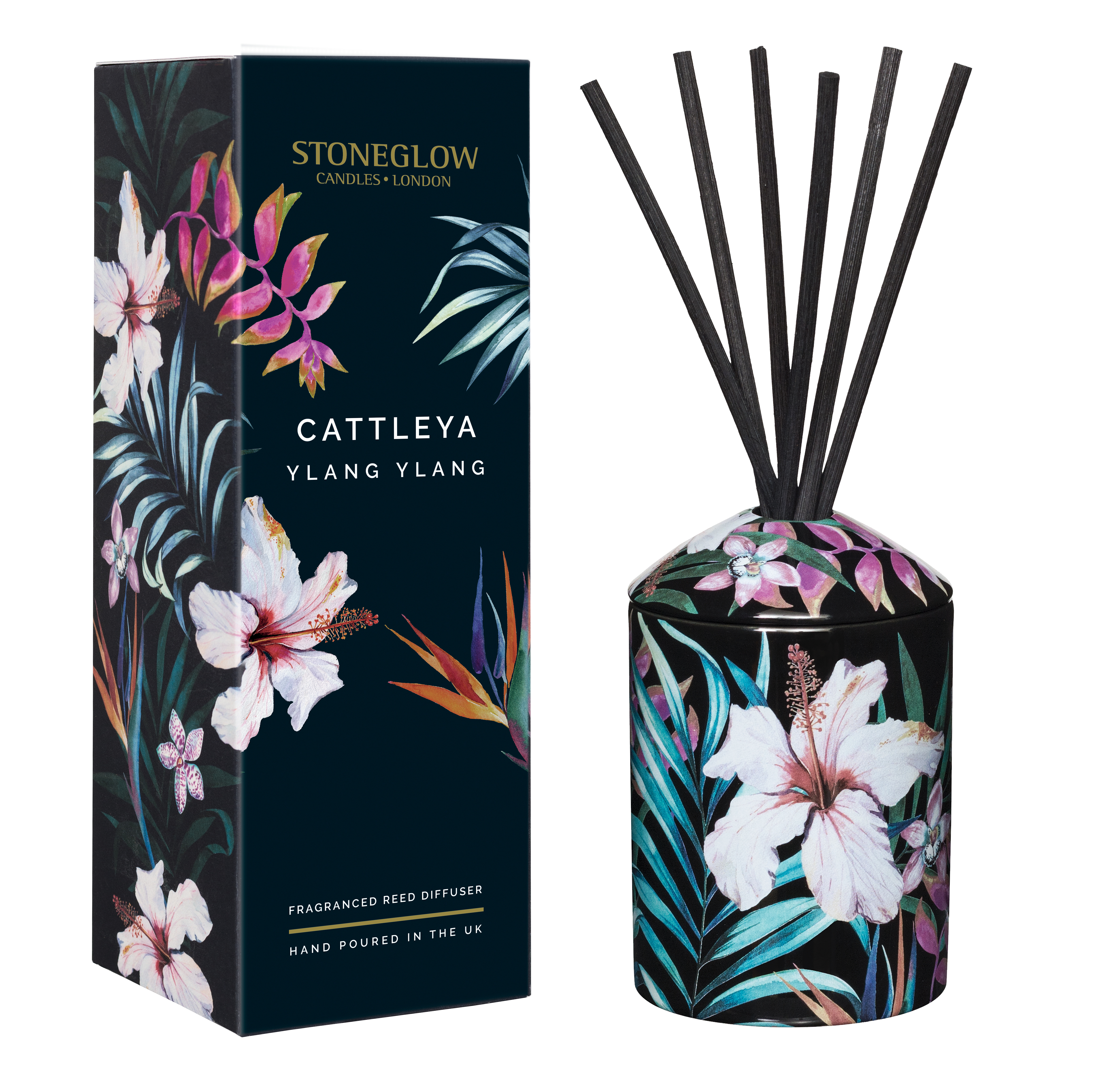 STONEGLOW URBAN BOTANICS - CATTLEYA | YLANG YLANG - REED DIFFUSER 200ML