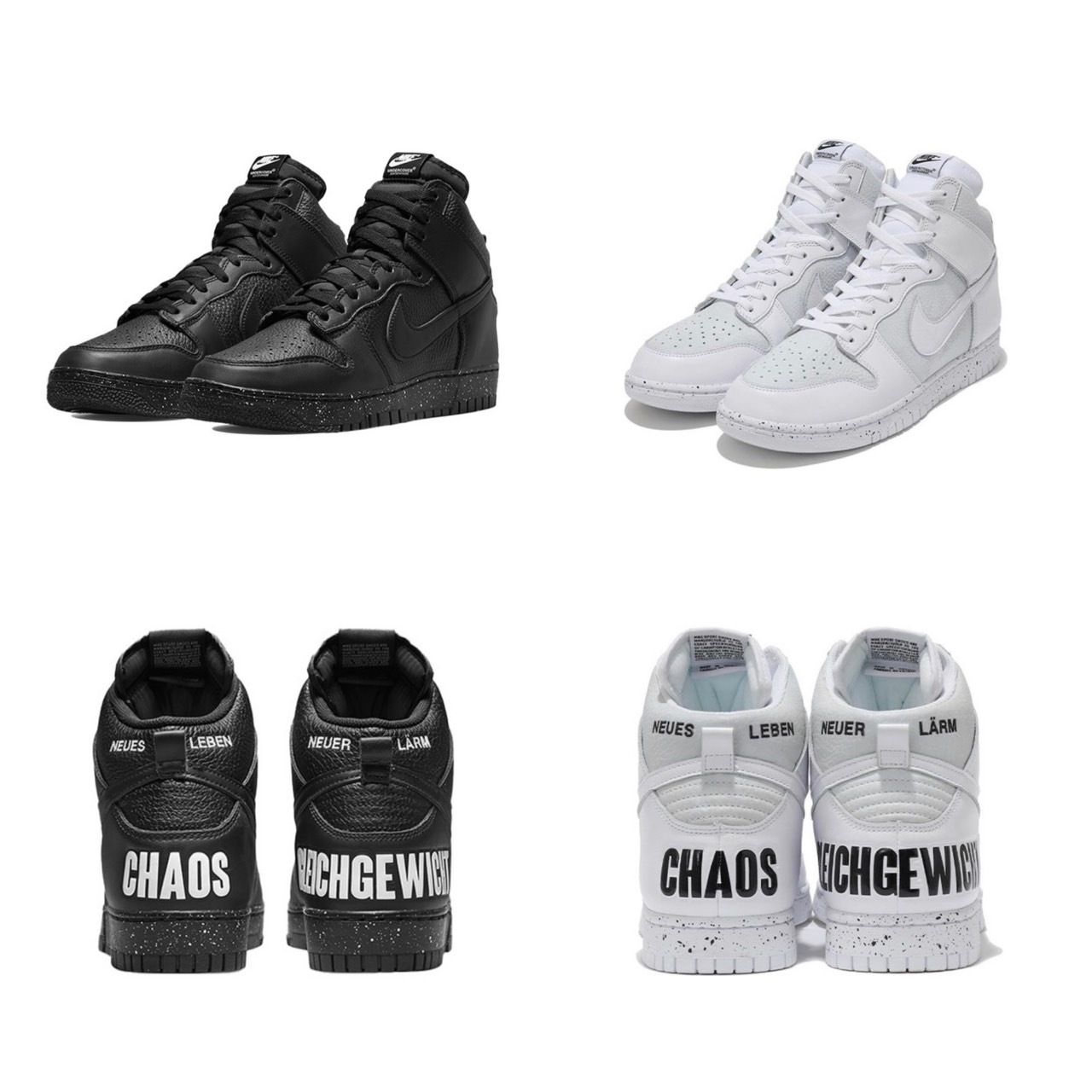 UNDERCOVER x Nike Dunk High 1985 聯名限定 高筒鞋