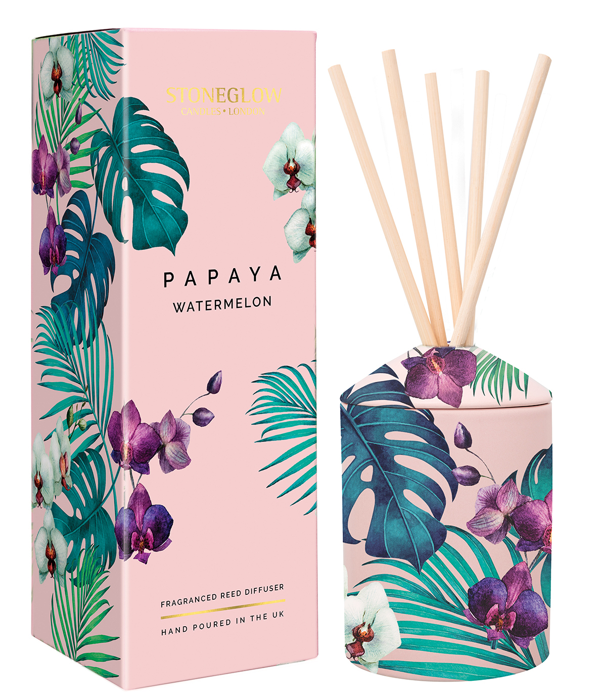 STONEGLOW URBAN BOTANICS - PAPAYA | WATERMELON - REED DIFFUSER 200ML