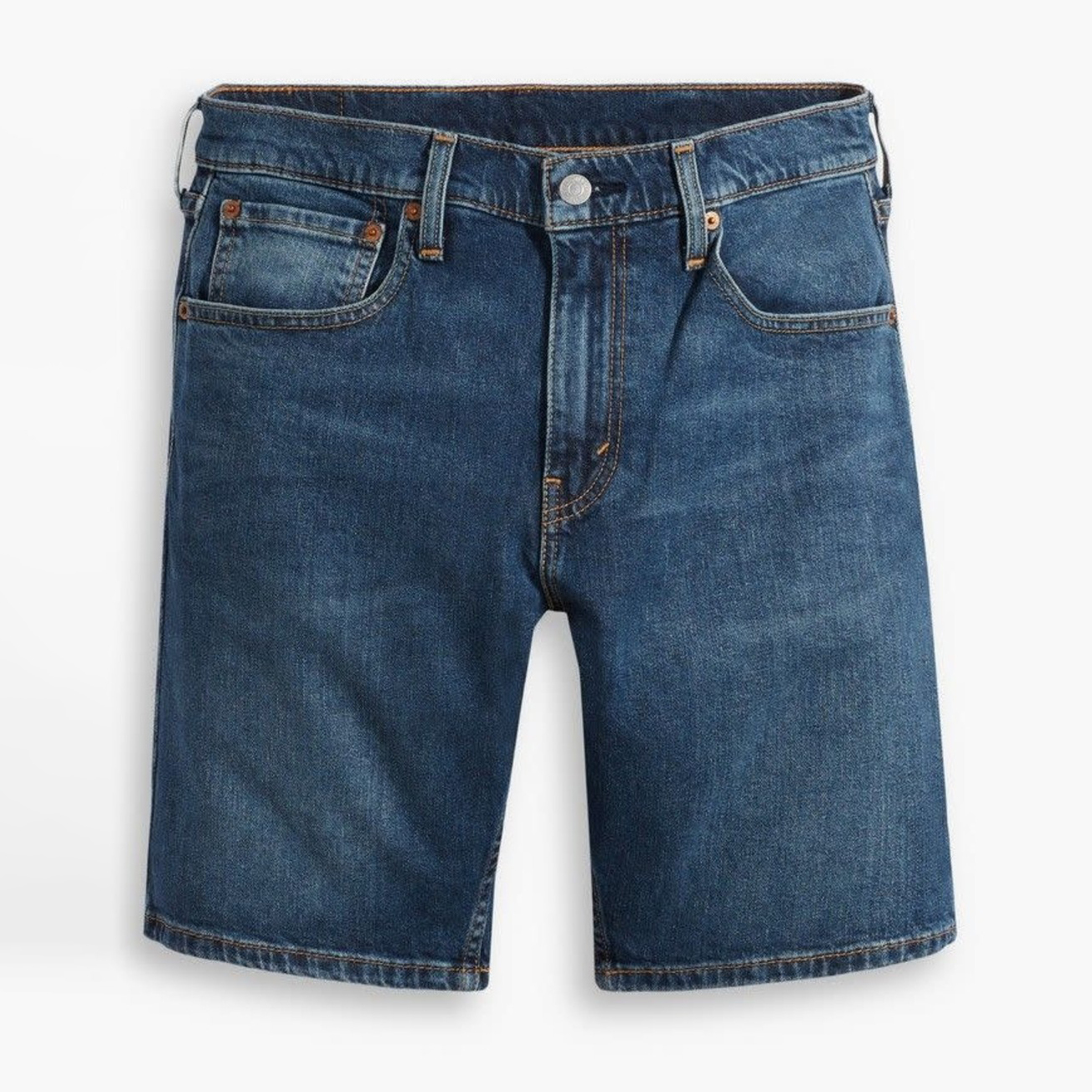 LEVI'S 412-0013膝上 修身窄管 牛仔短褲「深藍」【LVS4120013】