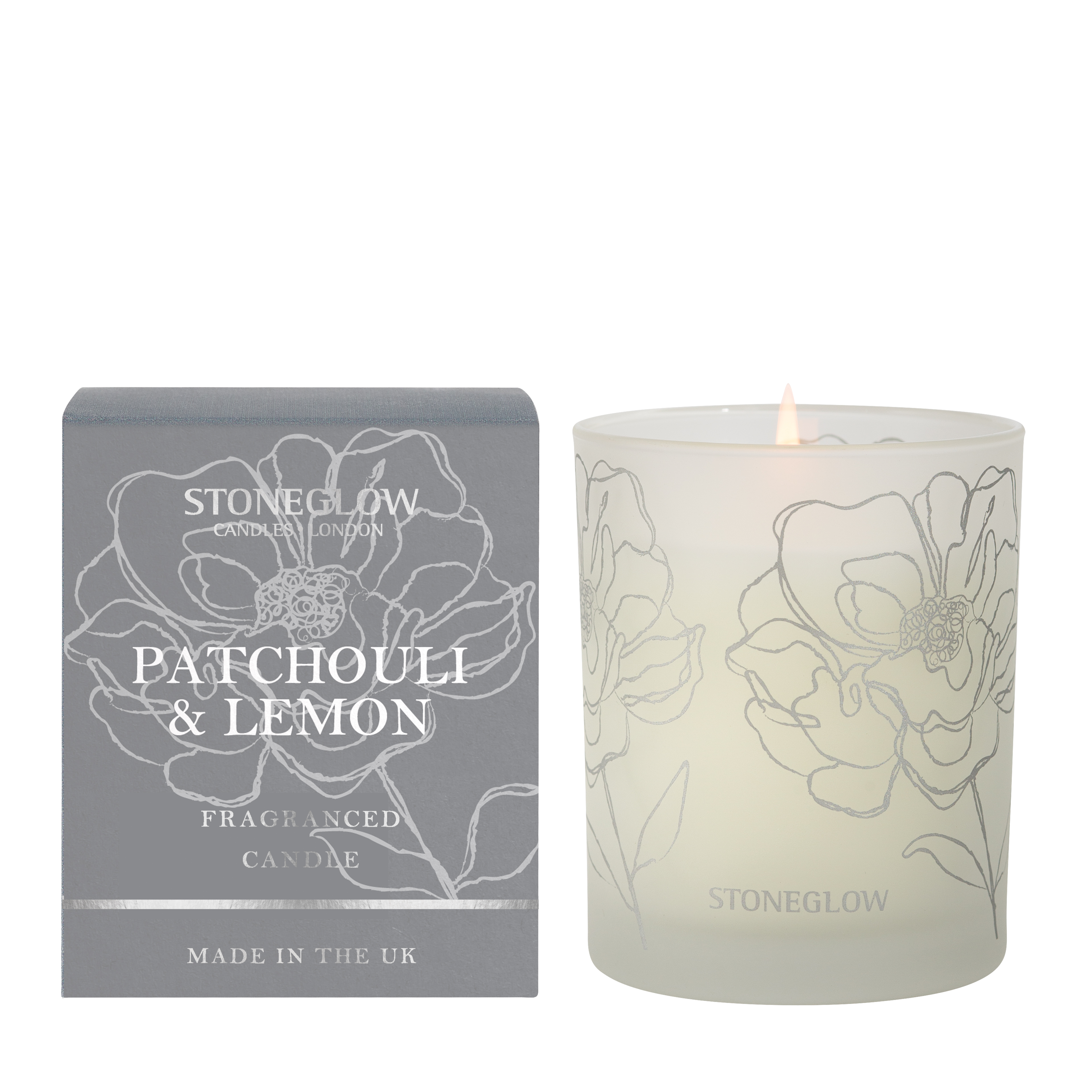 STONEGLOW DAY FLOWER - PATCHOULI & LEMON - TUMBLER