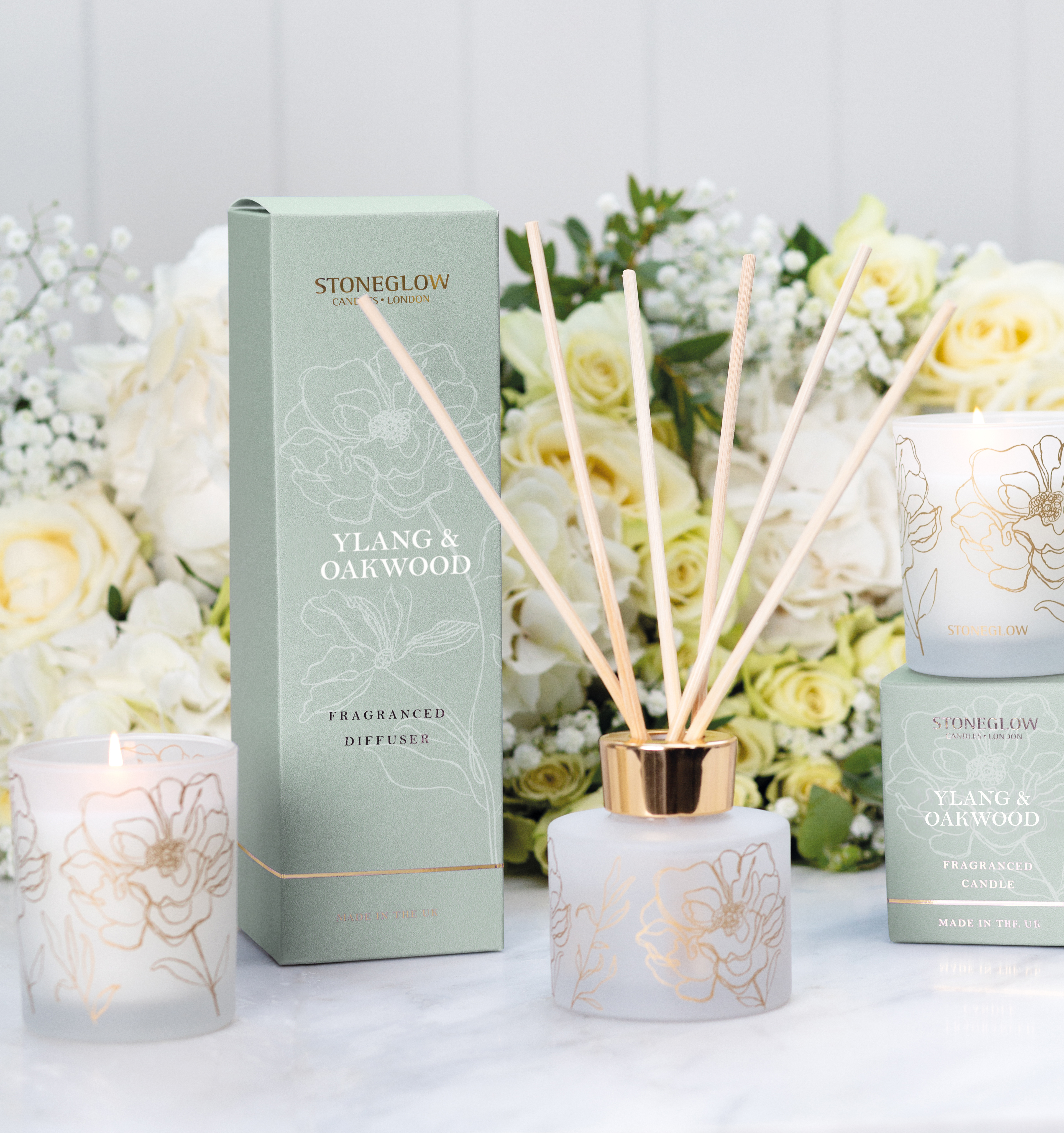 STONEGLOW DAY FLOWER - YLANG & OAKWOOD - REFILL 200ML