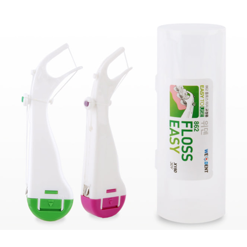 韓國 WEDENT 威登 成人攜帶式牙線棒(直式)(顏色隨機)