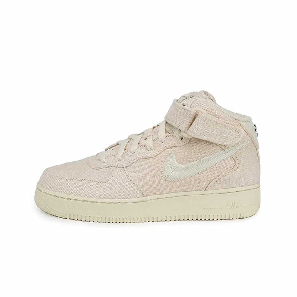 Stussy X Nike Air Force 1 07 Mid SP 米白 亞麻 DJ7841-200