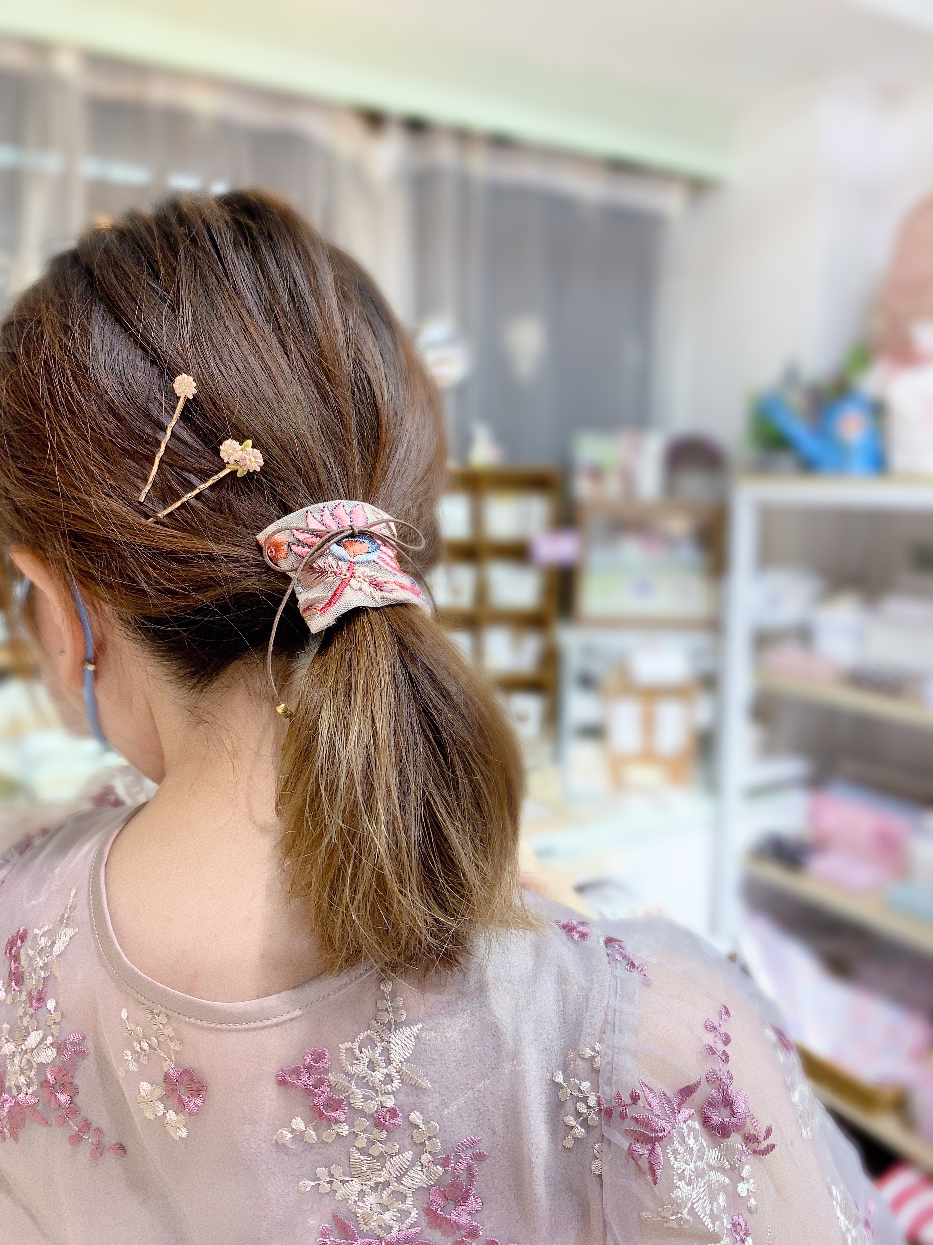 [日本制]菊花髮夾