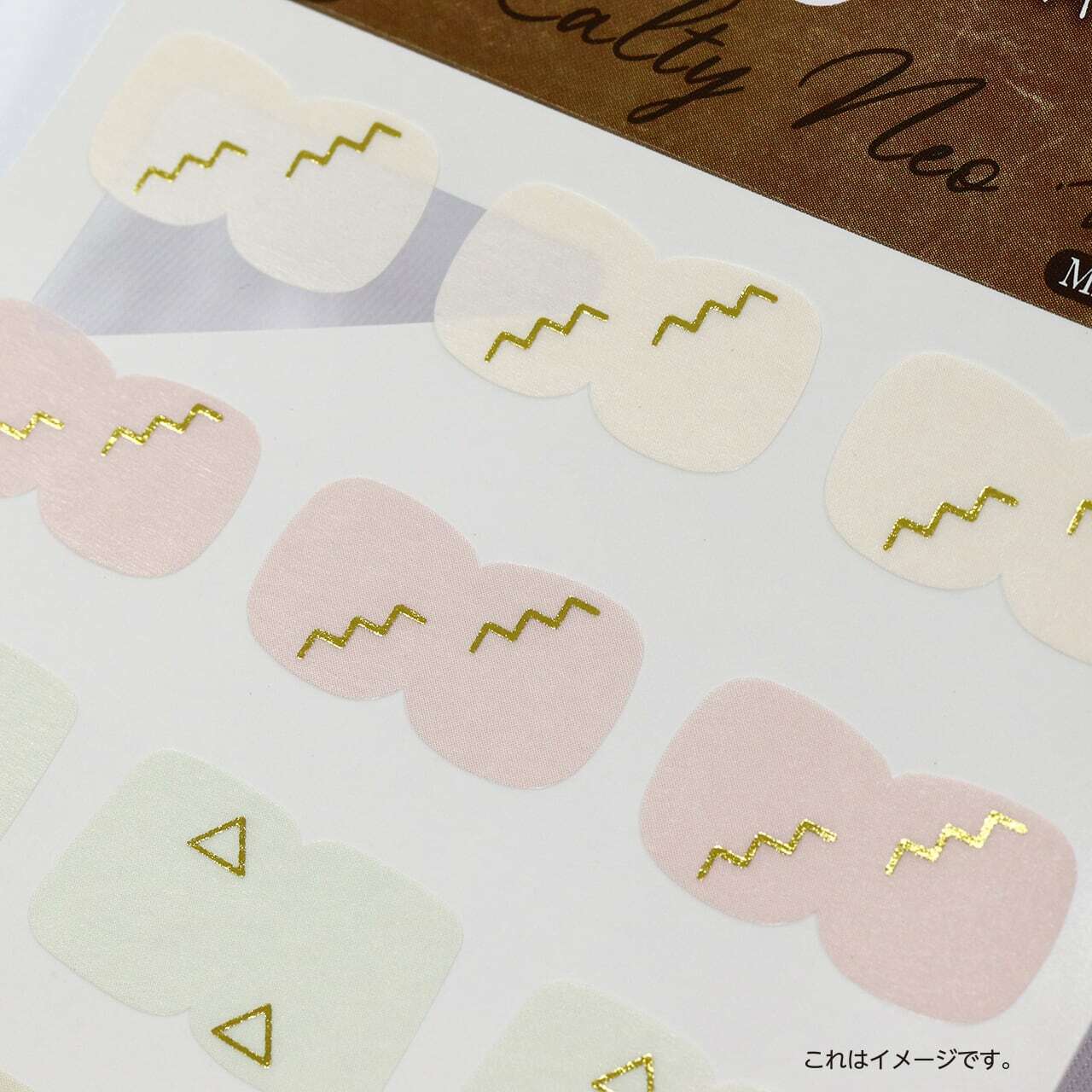 粉色索引貼紙 半透明和紙貼紙｜日本 KAMIISO