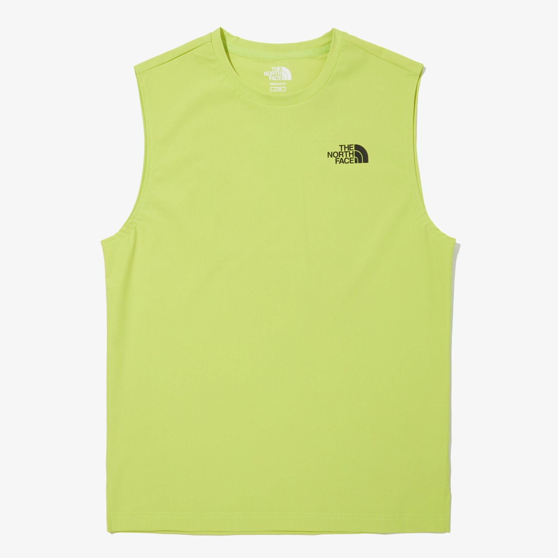 THE NORTH FACE 白標限定 SURFSIDE 衝浪 無袖 運動背心 檸檬綠 NT7VN00K